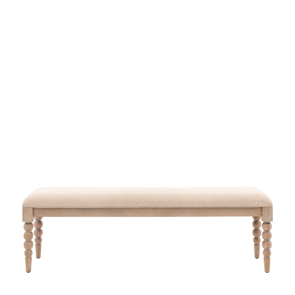 Product photograph of Gallery Interiors Abingdon Dining Bench from Olivia's