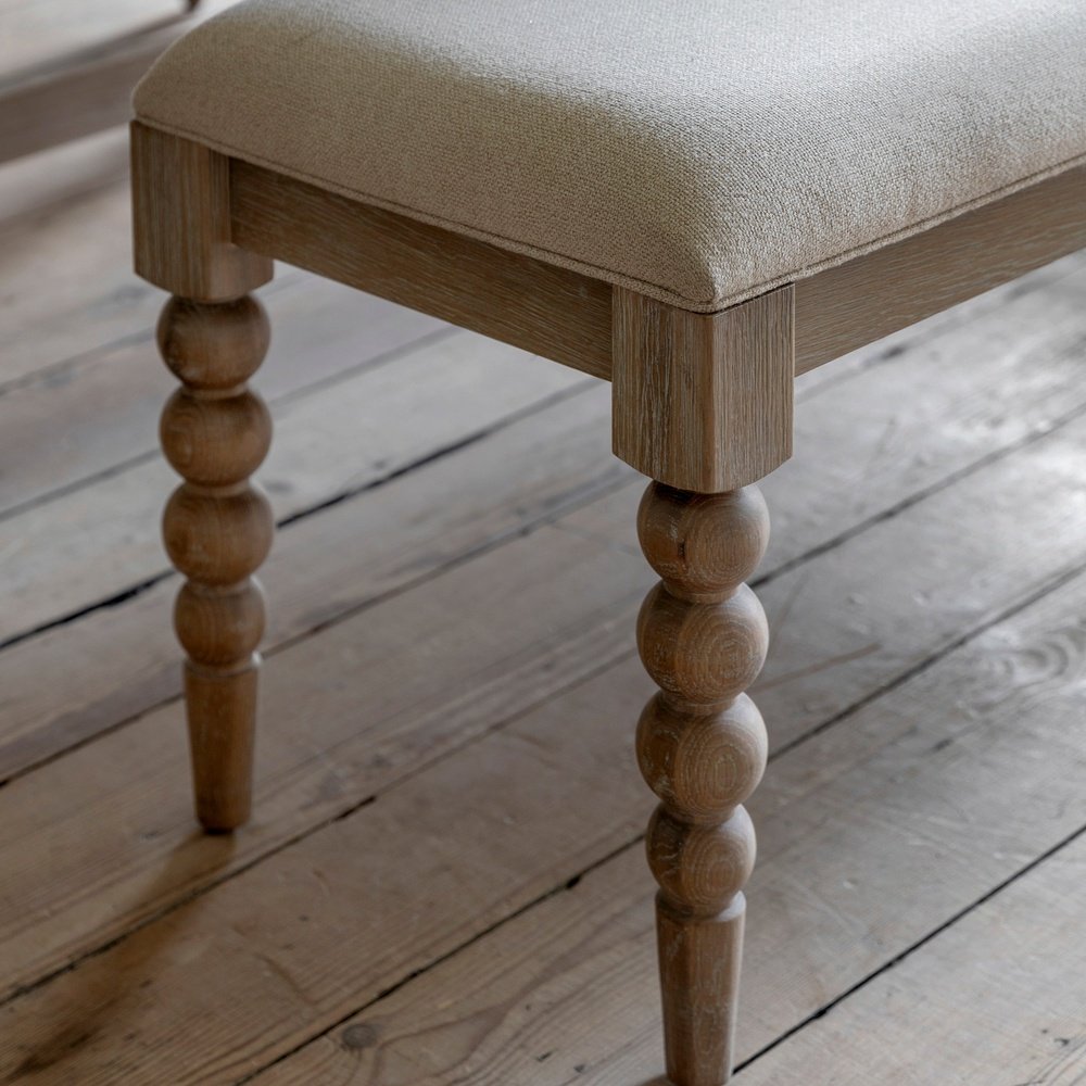 Product photograph of Gallery Interiors Abingdon Dining Bench from Olivia's.