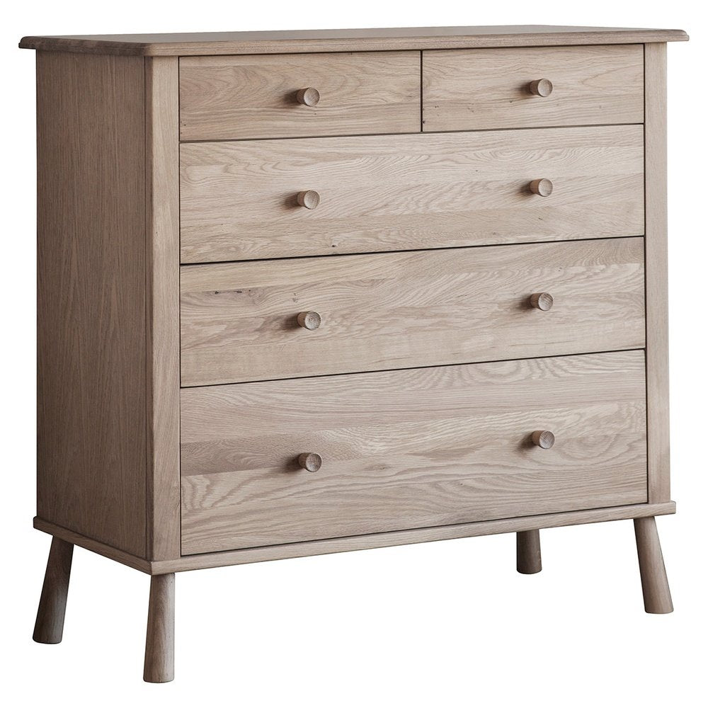 Product photograph of Gallery Interiors Wycombe 5 Drawer Chest from Olivia's