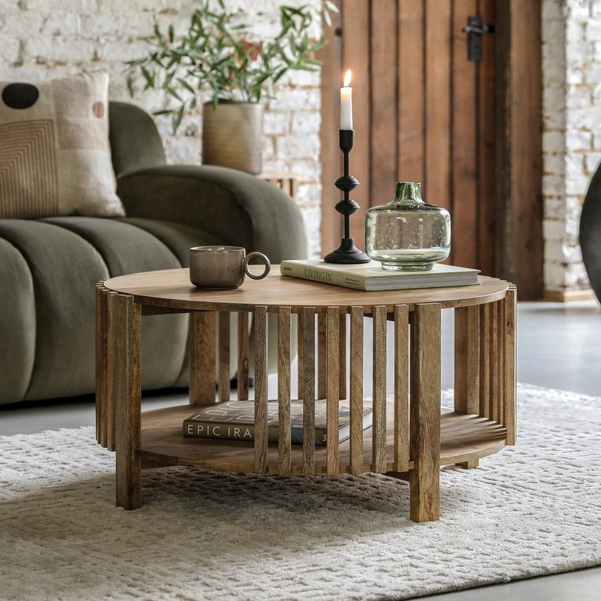 Product photograph of Gallery Interiors Valley Coffee Table from Olivia's.