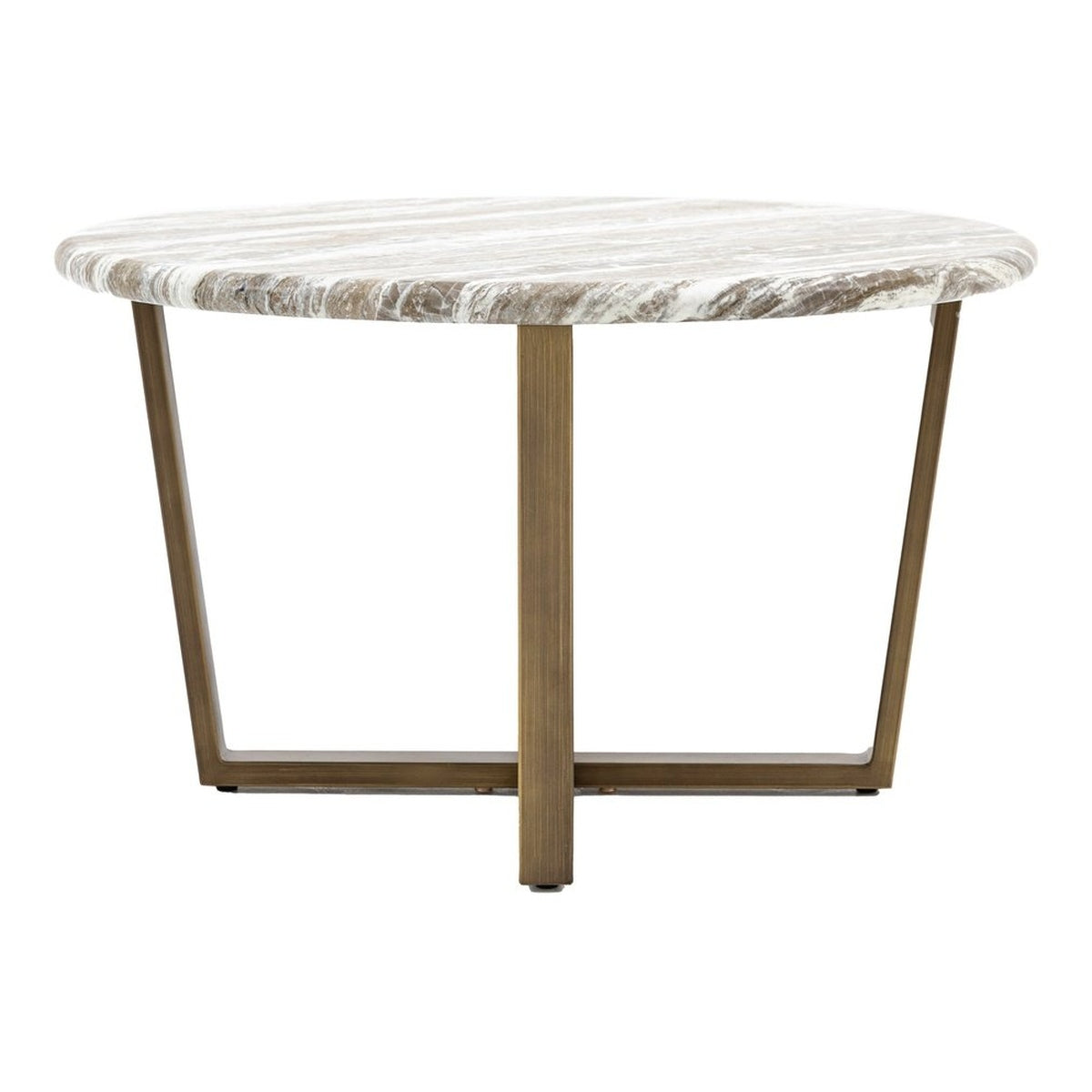 Product photograph of Gallery Interiors Rondo Round Coffee Table from Olivia's