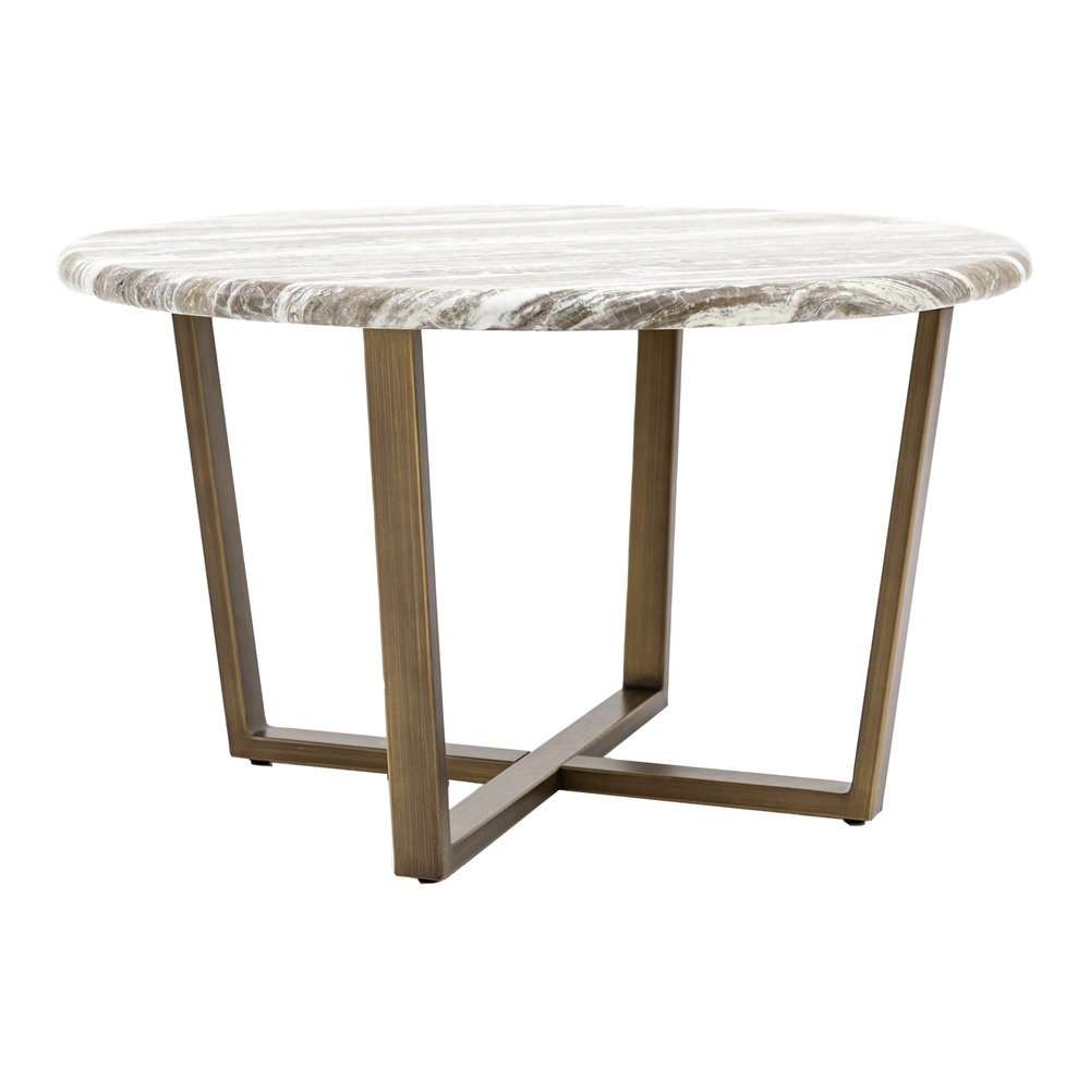 Product photograph of Gallery Interiors Rondo Round Coffee Table from Olivia's.