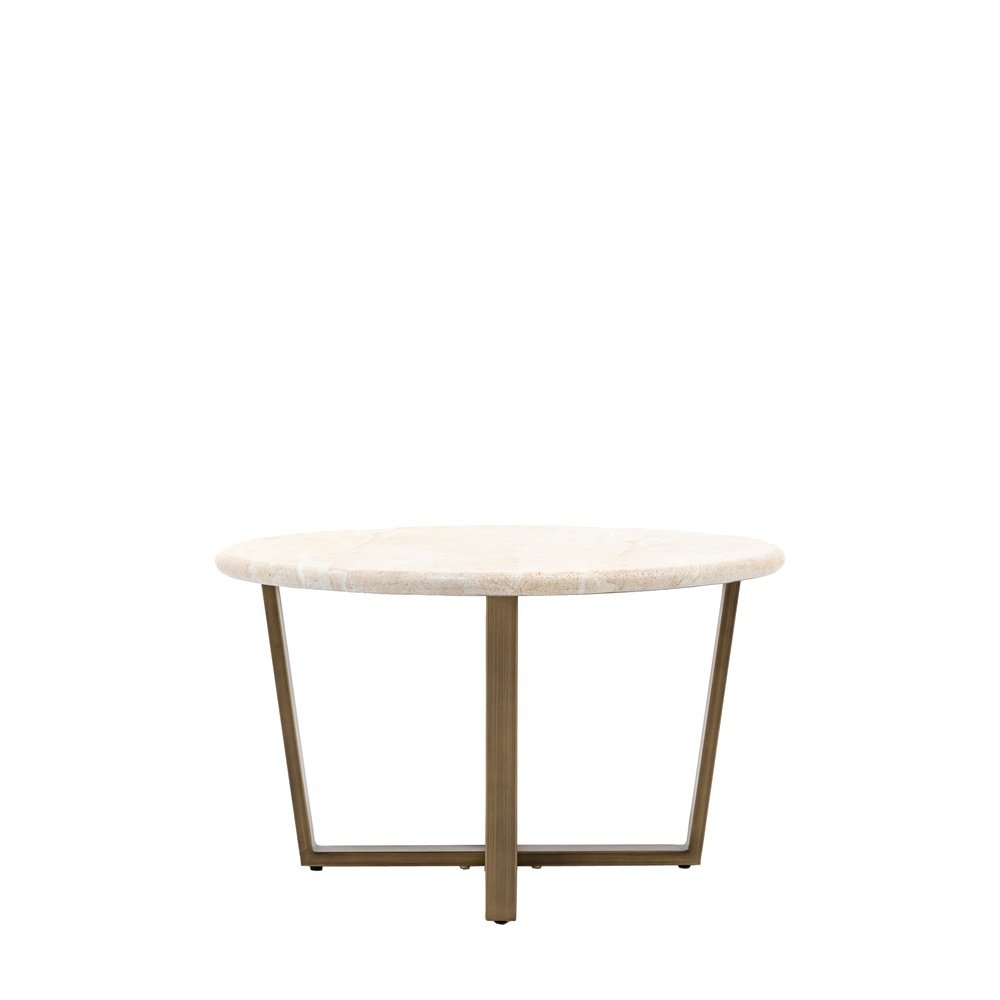 Product photograph of Gallery Interiors Dover Round Coffee Table from Olivia's