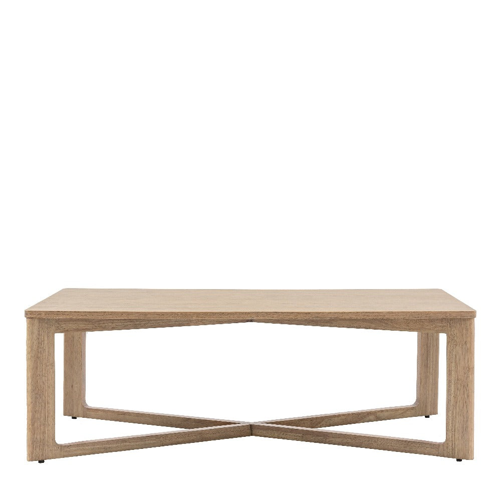 Product photograph of Gallery Interiors Panelled Coffee Table from Olivia's