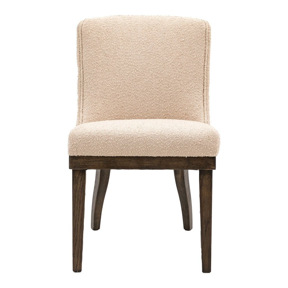 Product photograph of Gallery Interiors Kensington Set Of 2 Dining Chairs In Taupe from Olivia's