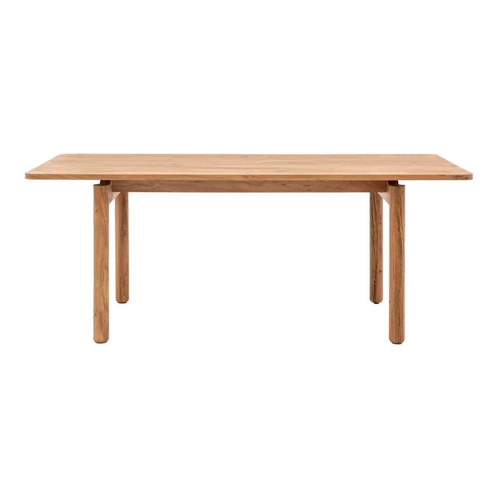 Product photograph of Gallery Interiors Caledon Dining Table from Olivia's