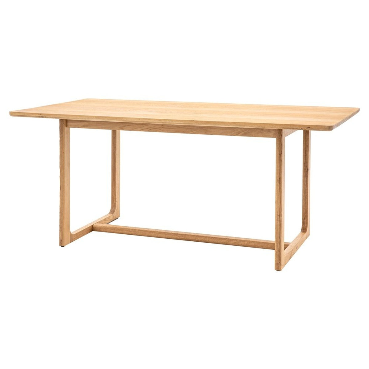 Product photograph of Gallery Interiors Croft Dining Table In Natural from Olivia's.