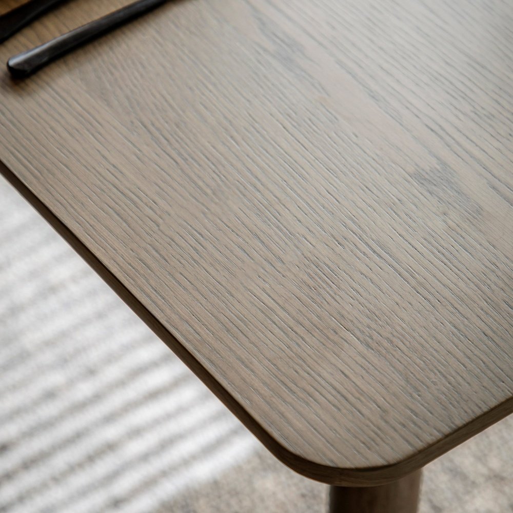 Product photograph of Gallery Interiors Panelled Dining Table from Olivia's.