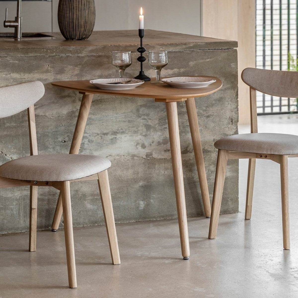 Product photograph of Alston Oval Dining Table - Natural from Olivia's.