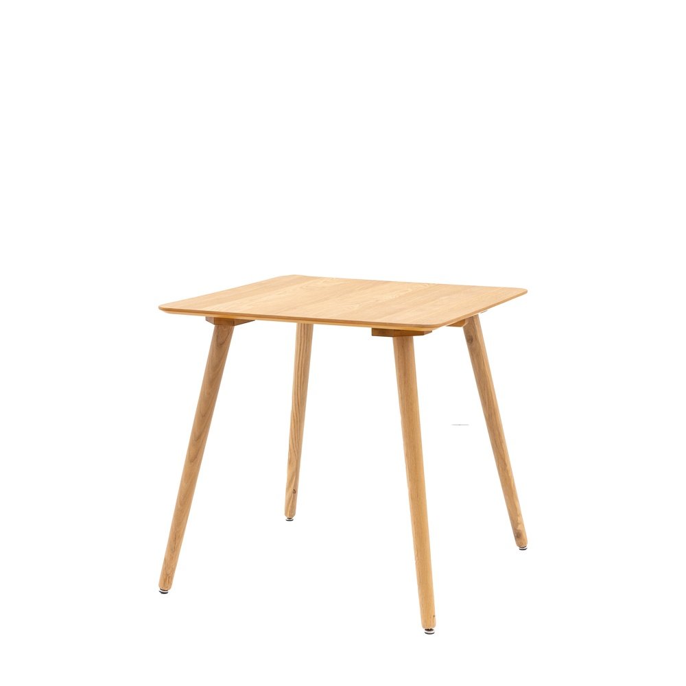 Product photograph of Gallery Interiors Alston Square Dining Table In Natural from Olivia's.