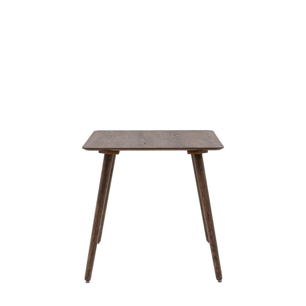 Product photograph of Gallery Interiors Alston Square Dining Table In Smoke from Olivia's