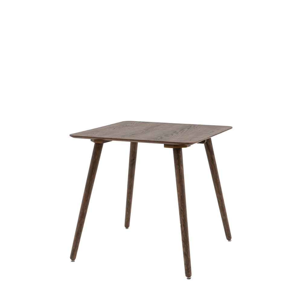 Product photograph of Gallery Interiors Alston Square Dining Table In Smoke from Olivia's.