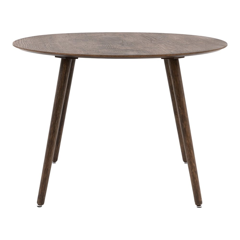 Gallery Interiors Alston Round Dining Table In Smoke