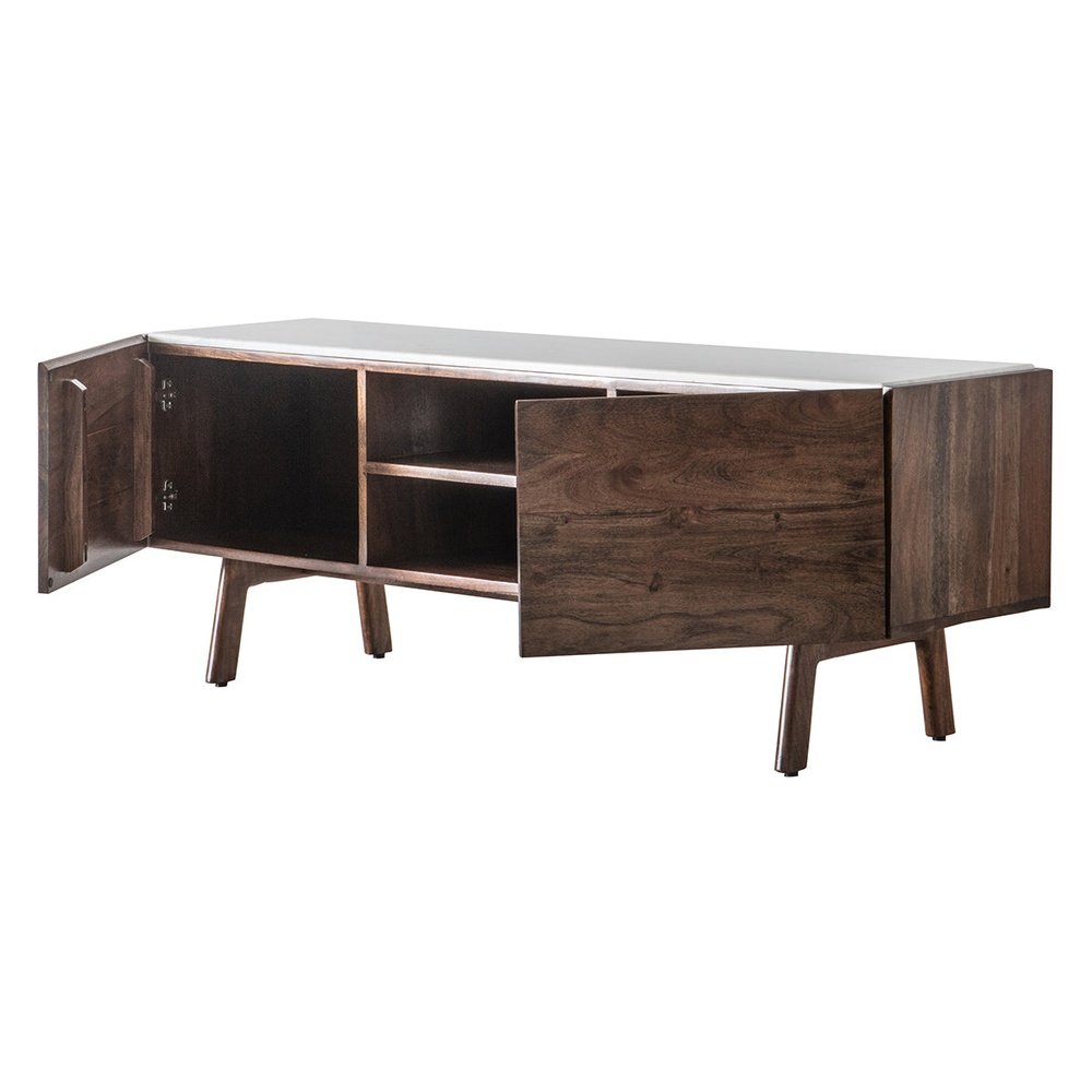 Product photograph of Gallery Interiors Barcelona Media Cabinet from Olivia's.