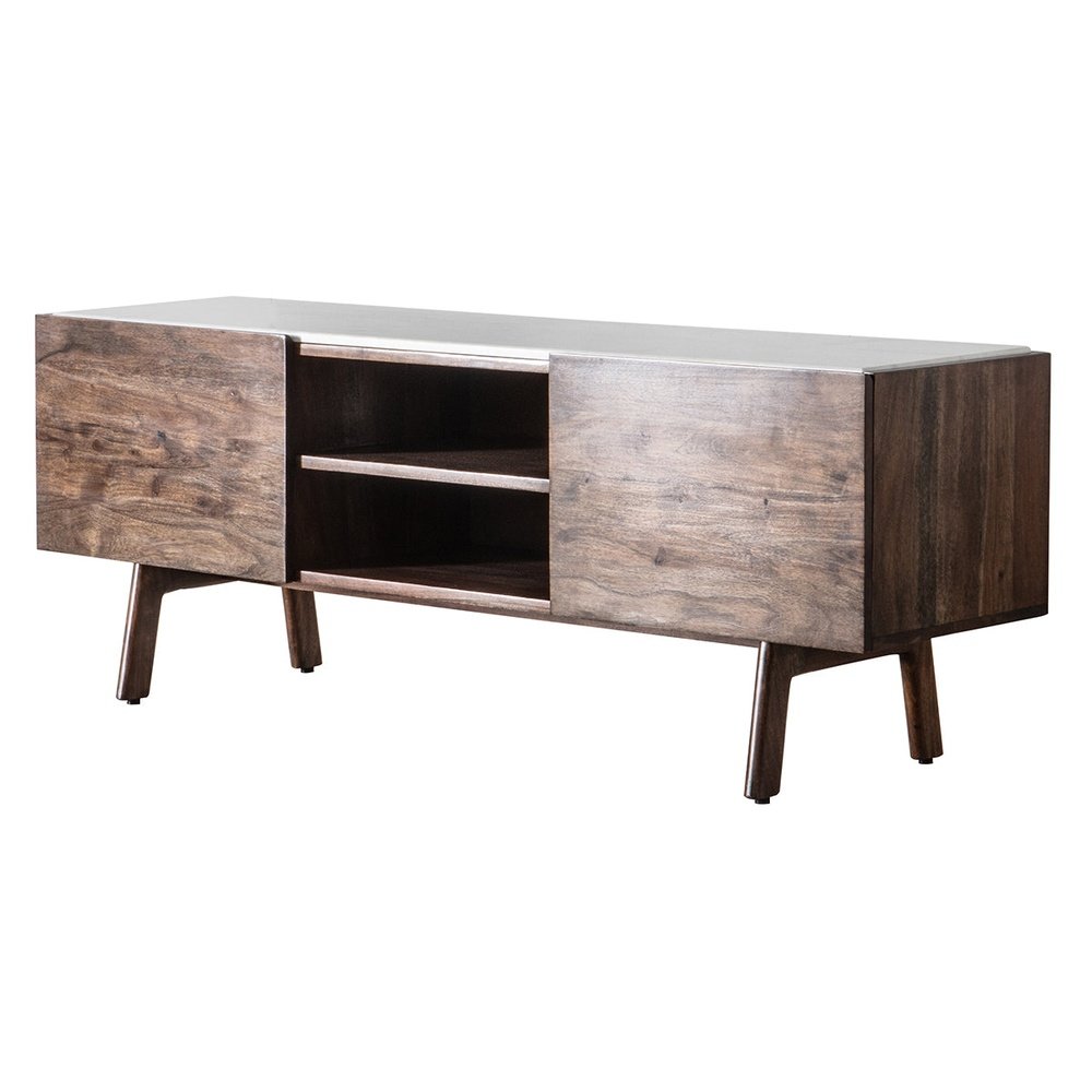 Product photograph of Gallery Interiors Barcelona Media Cabinet from Olivia's