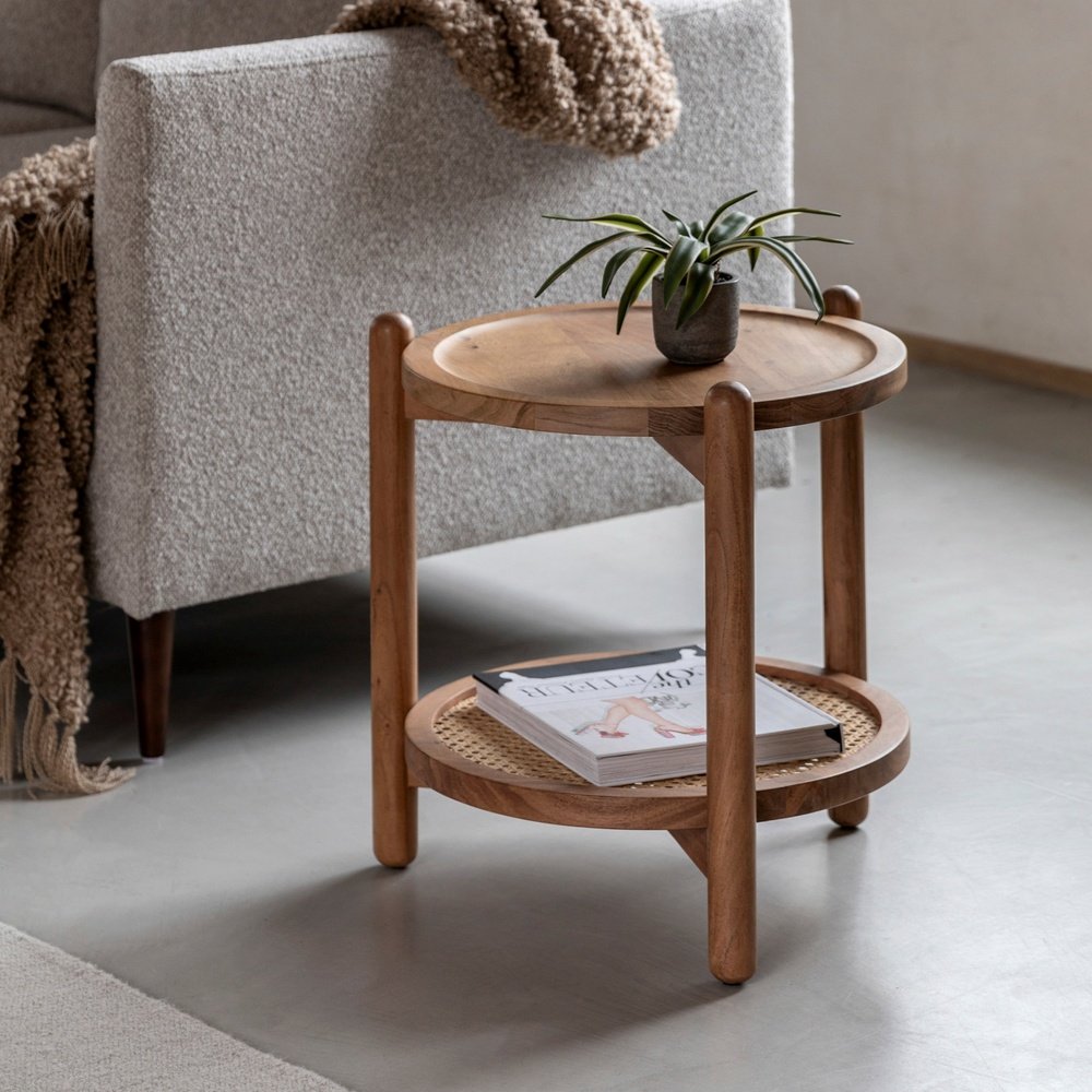 Product photograph of Gallery Interiors Caledon Side Table from Olivia's.