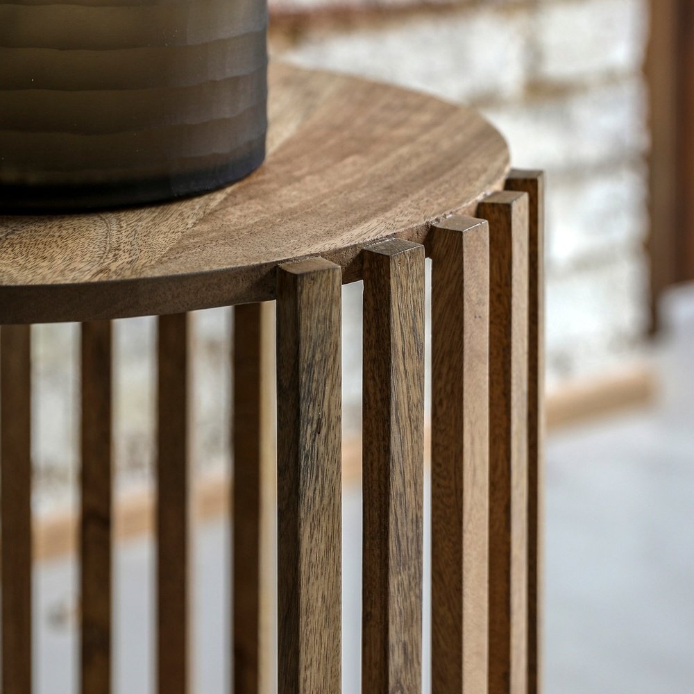 Product photograph of Gallery Interiors Valley Side Table from Olivia's.