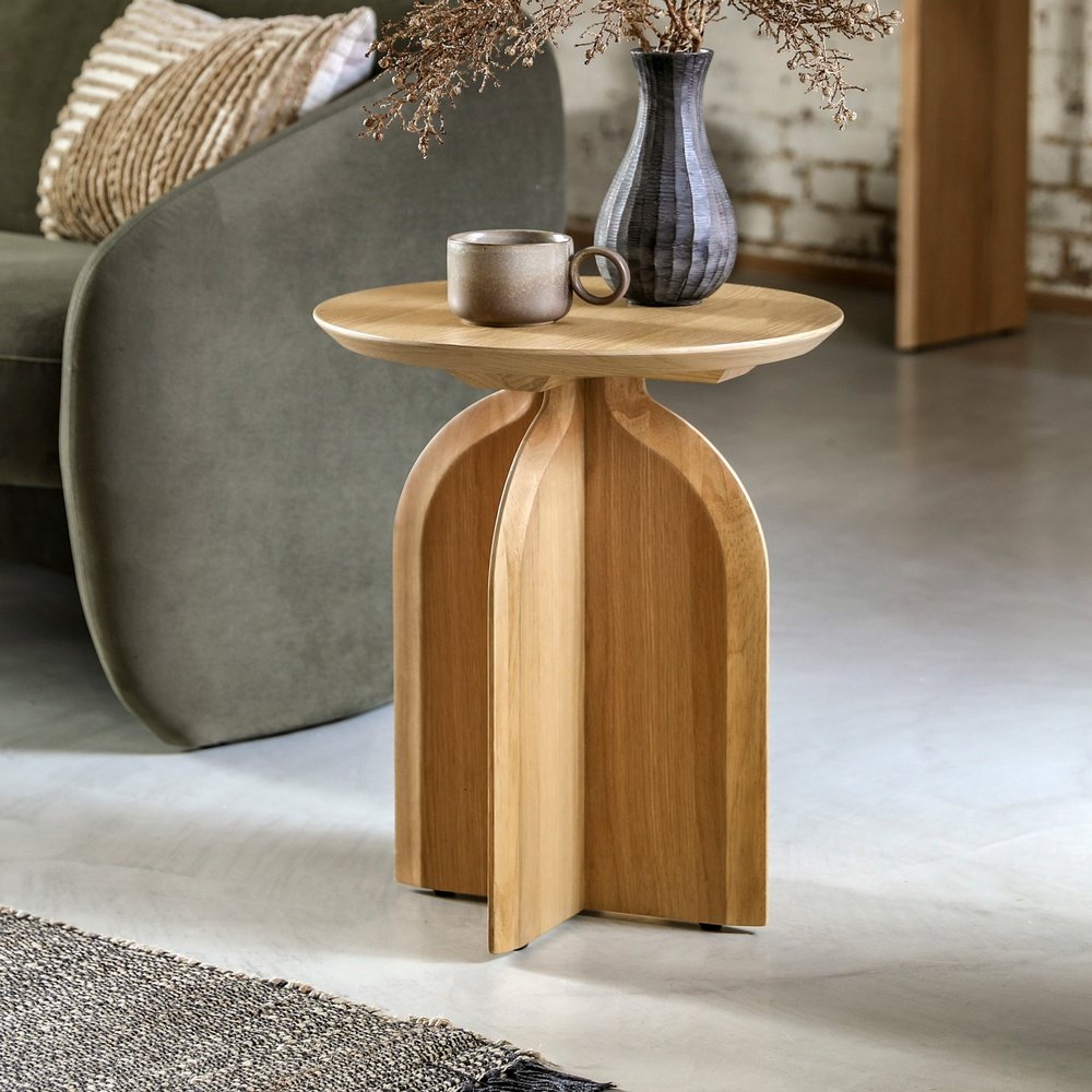 Product photograph of Gallery Interiors Gavo Side Table from Olivia's.