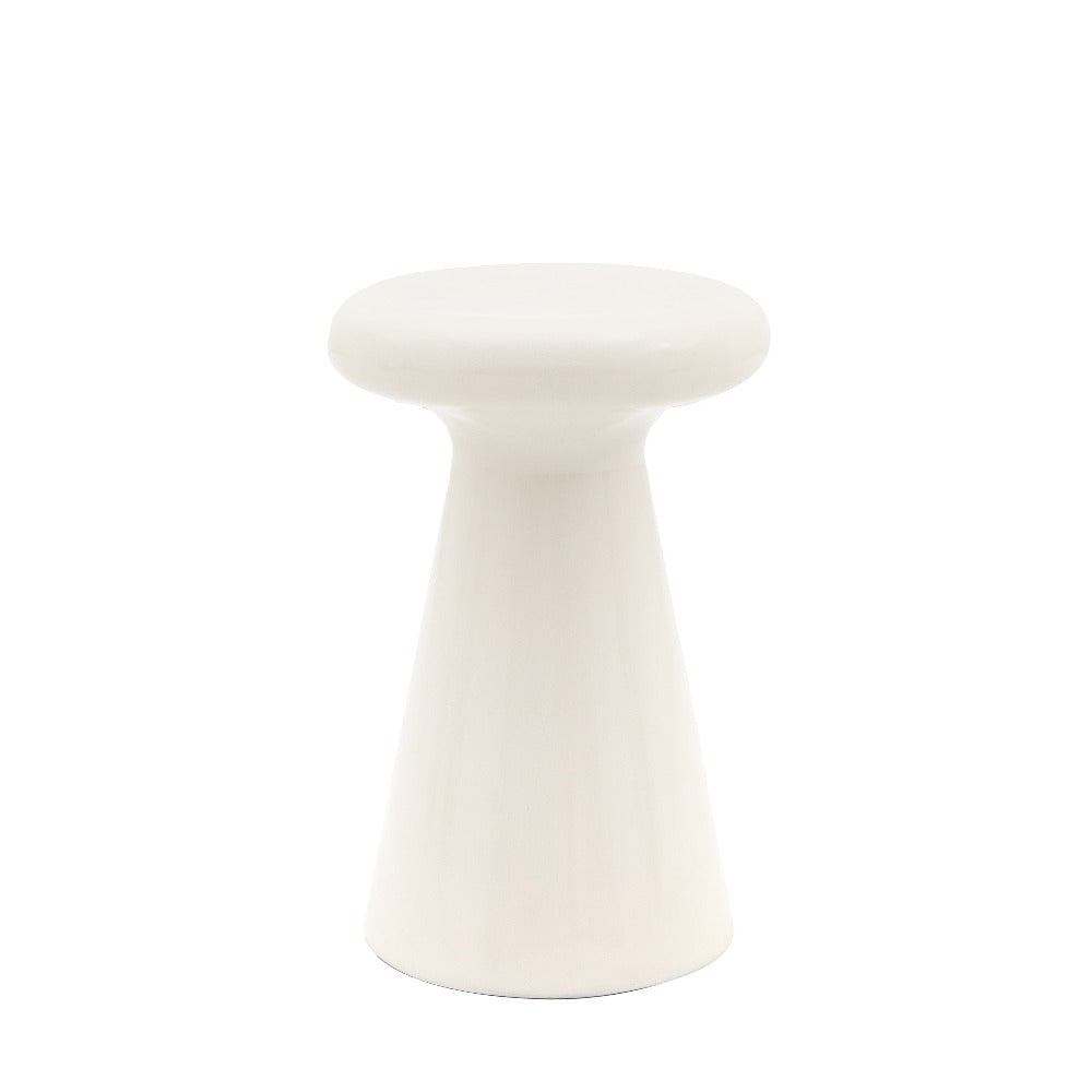 Product photograph of Gallery Interiors Eversley Side Table In Cream from Olivia's