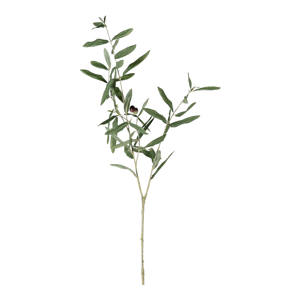 Product photograph of Gallery Interiors Set Of 6 Joy Olive Branch Faux Plant Green Outlet from Olivia's