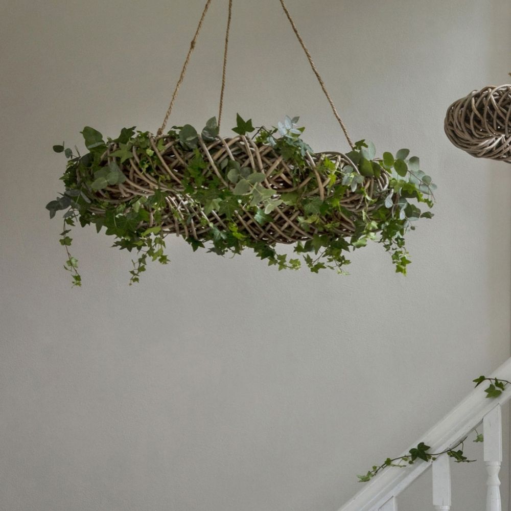 Product photograph of Garden Trading Natural Hanging Wreath from Olivia's.