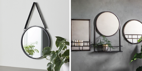 industrial style mirror