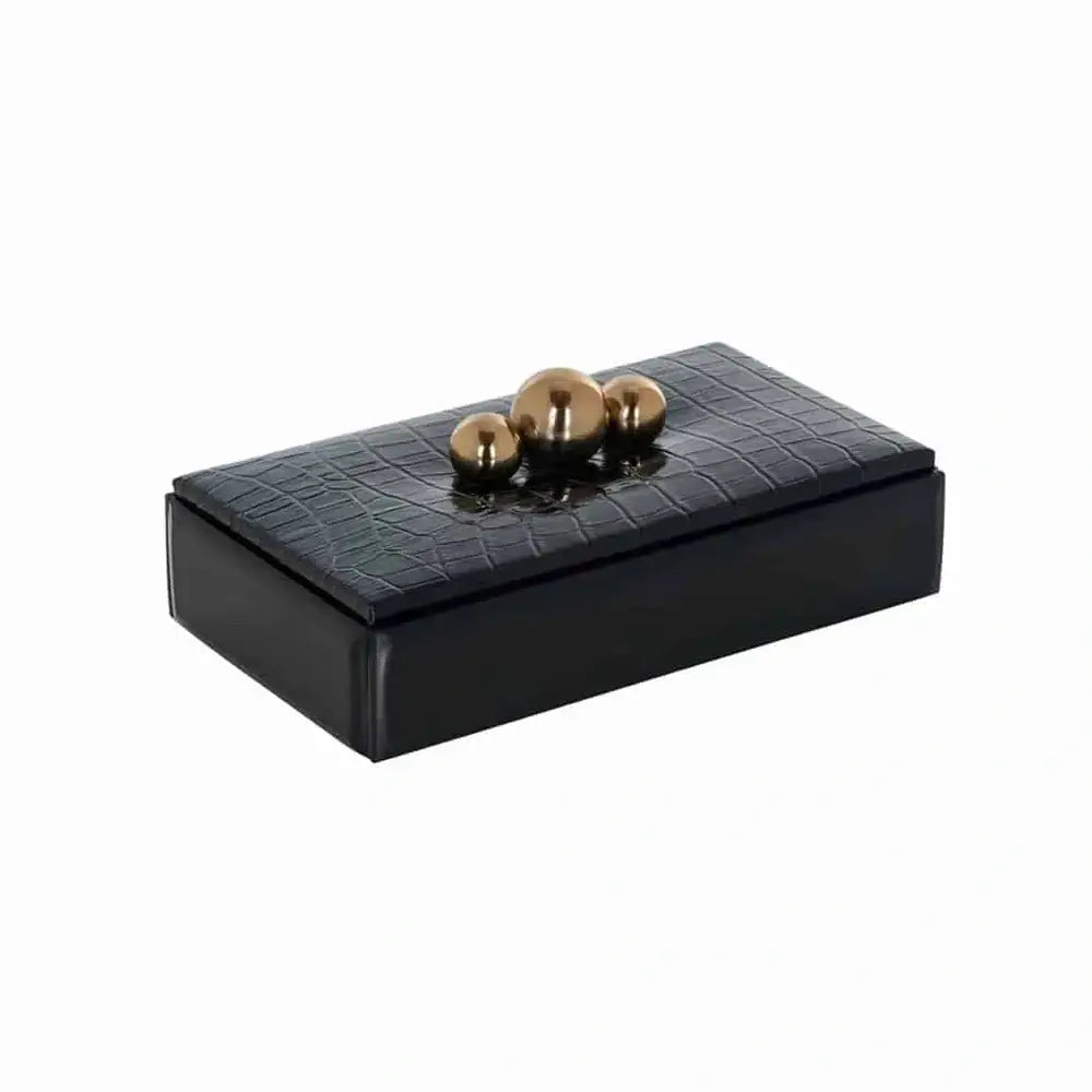 Product photograph of Richmond Interiors Nina Storage Box Small from Olivia's