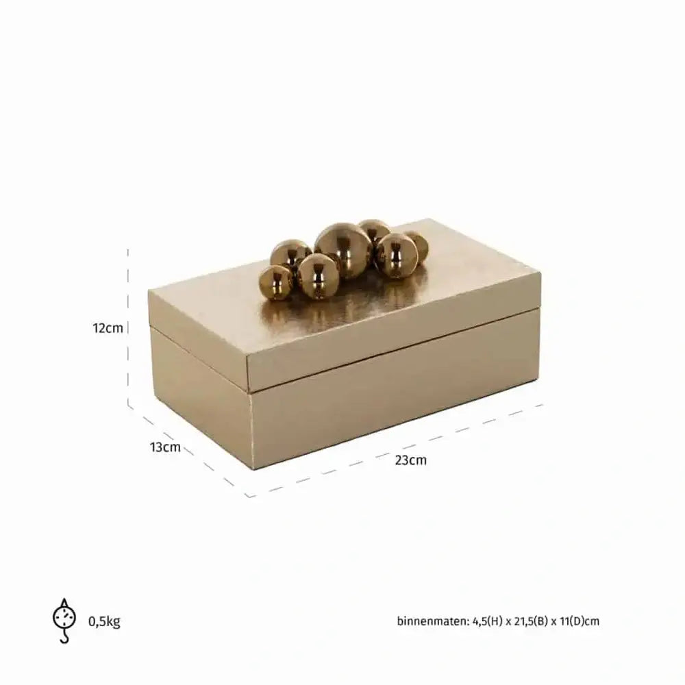 Product photograph of Richmond Interiors Norah Storage Box from Olivia's.