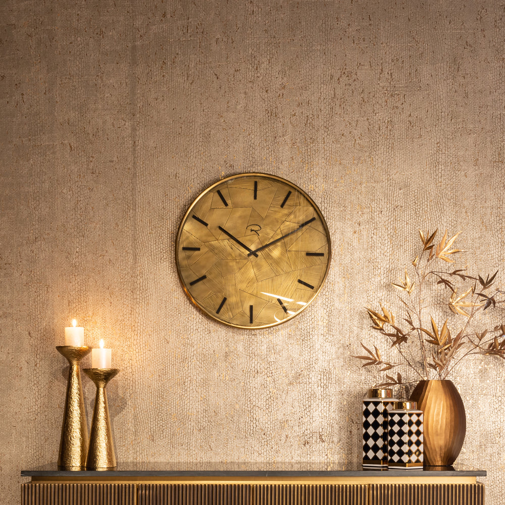Product photograph of Richmond Interiors Alford Clock from Olivia's.