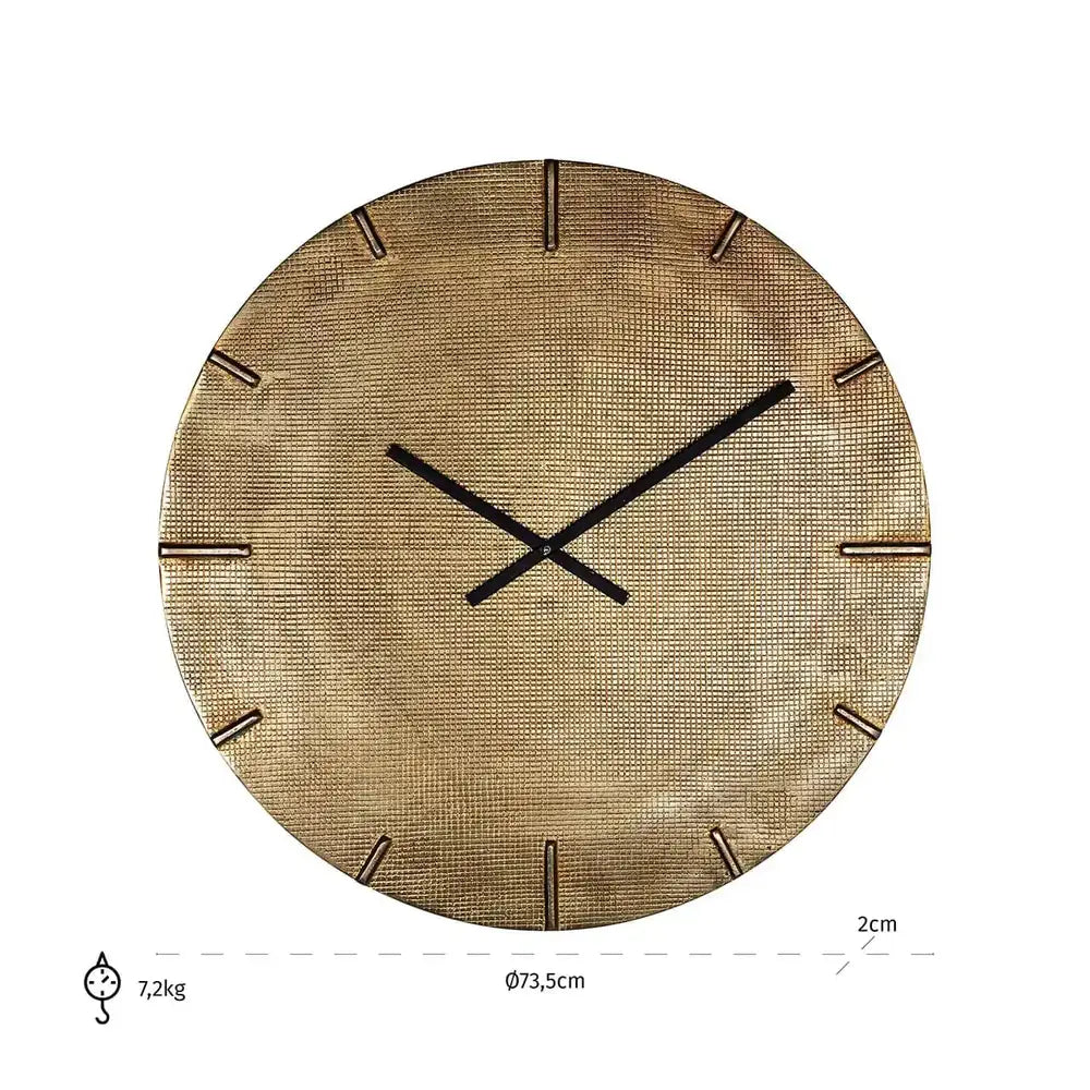 Product photograph of Richmond Interiors Zane Clock from Olivia's.