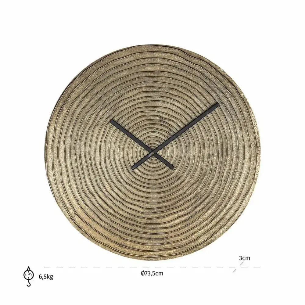 Product photograph of Richmond Interiors Roan Clock from Olivia's.