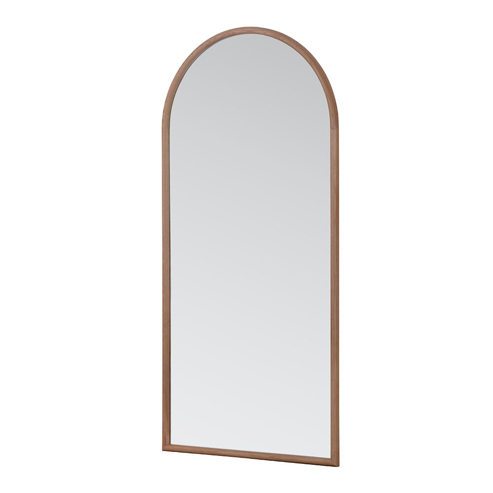 Product photograph of Olivia S Astral Full Length Mirror In Natural Finish from Olivia's
