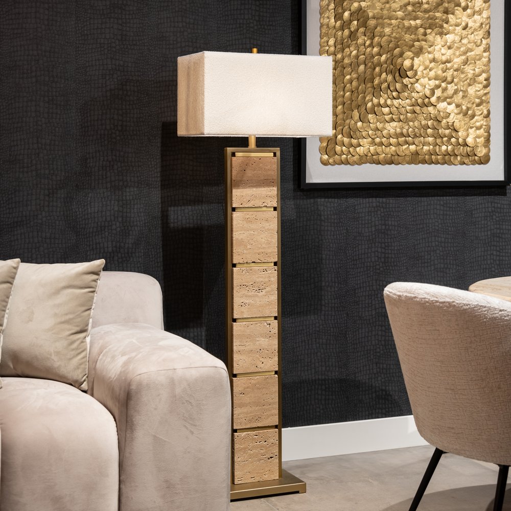 Product photograph of Richmond Interiors Meyra Floor Lamp from Olivia's.