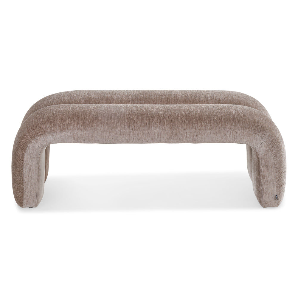 Product photograph of Liang Eimil Piper Bench Sysley Earth from Olivia's.