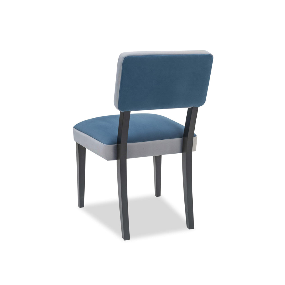 Product photograph of Liang Eimil Alfama Dining Chair - Oxford Misty Polar Blue from Olivia's.