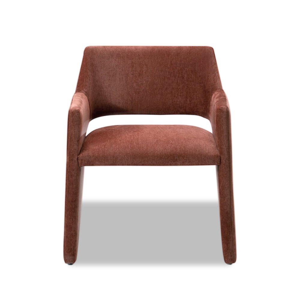 Product photograph of Liang Eimil Lana Dining Chair - Sysley Rust from Olivia's.