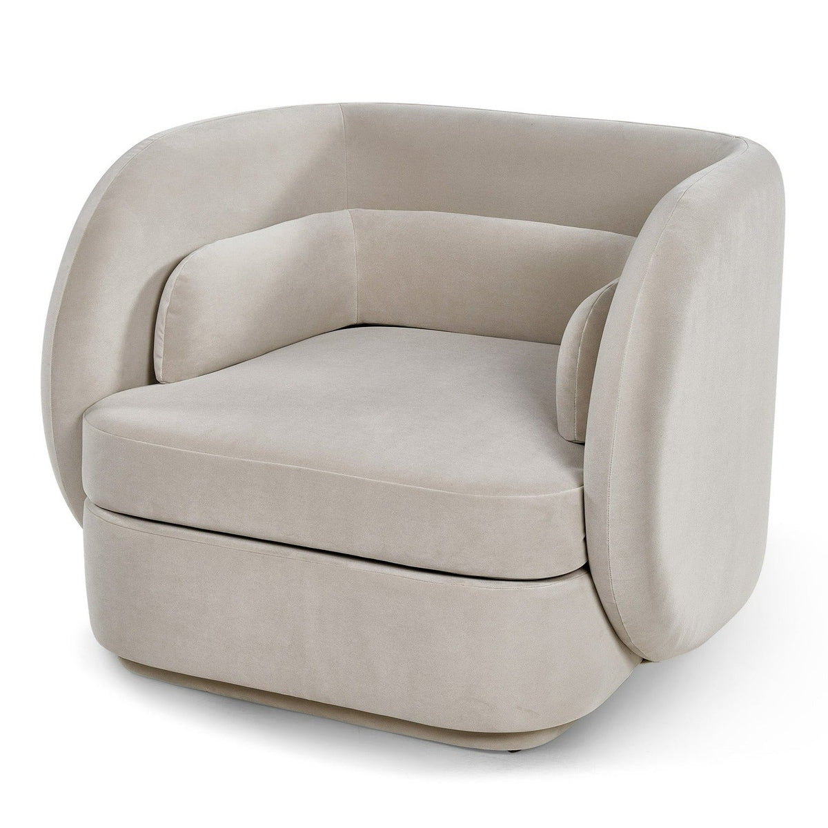 Liang Eimil Chantal Occasional Chair Kaster Pebble