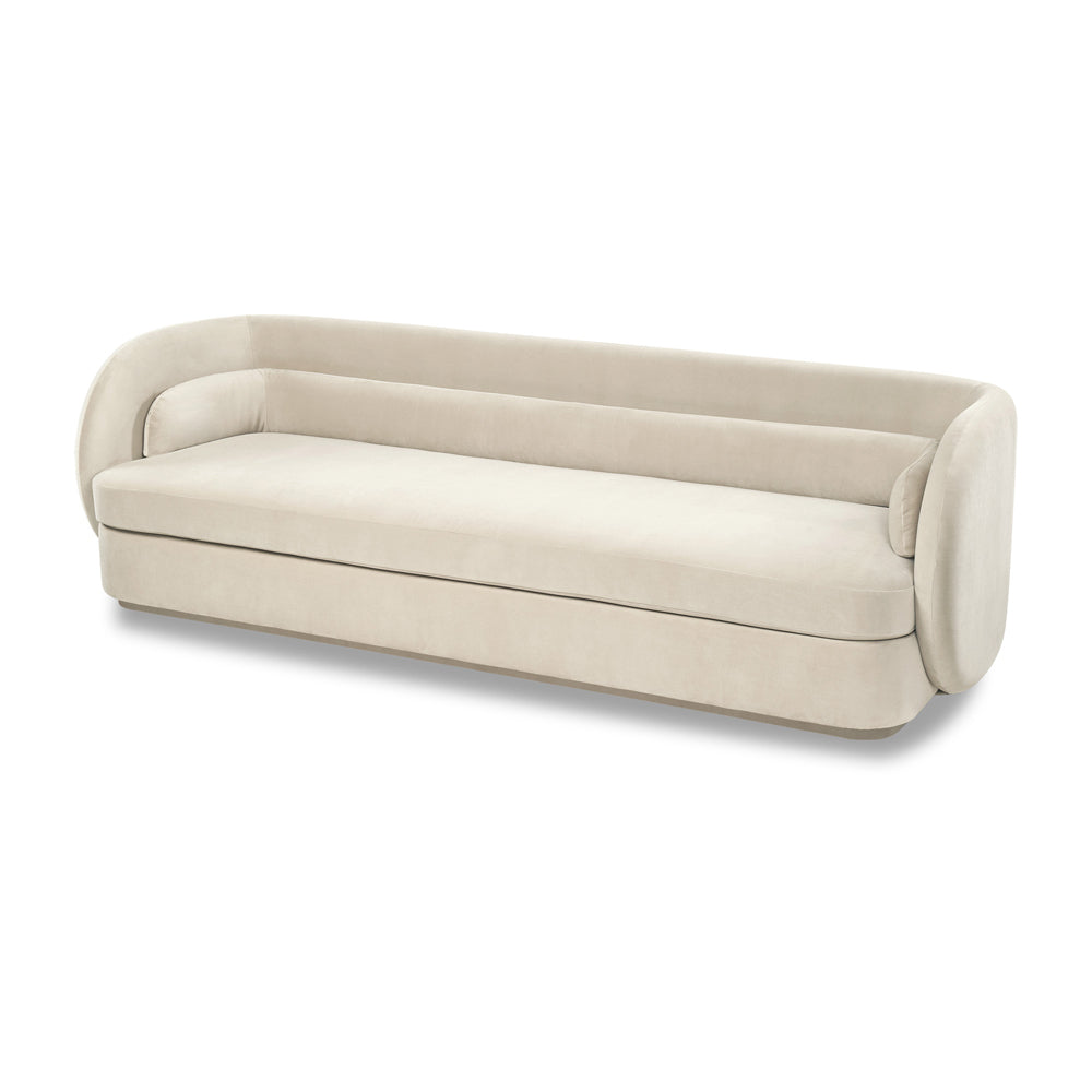 Product photograph of Liang Eimil Chantal Sofa - Kaster Pebble from Olivia's