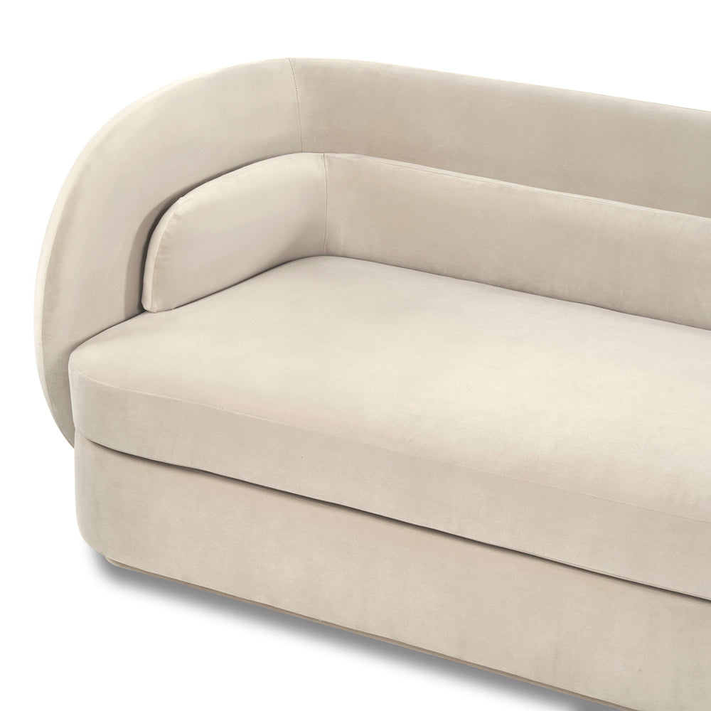 Product photograph of Liang Eimil Chantal Sofa - Kaster Pebble from Olivia's.