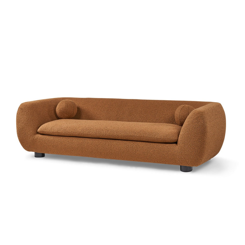Product photograph of Liang Eimil Hudson Sofa Beau Clay Boucle from Olivia's.