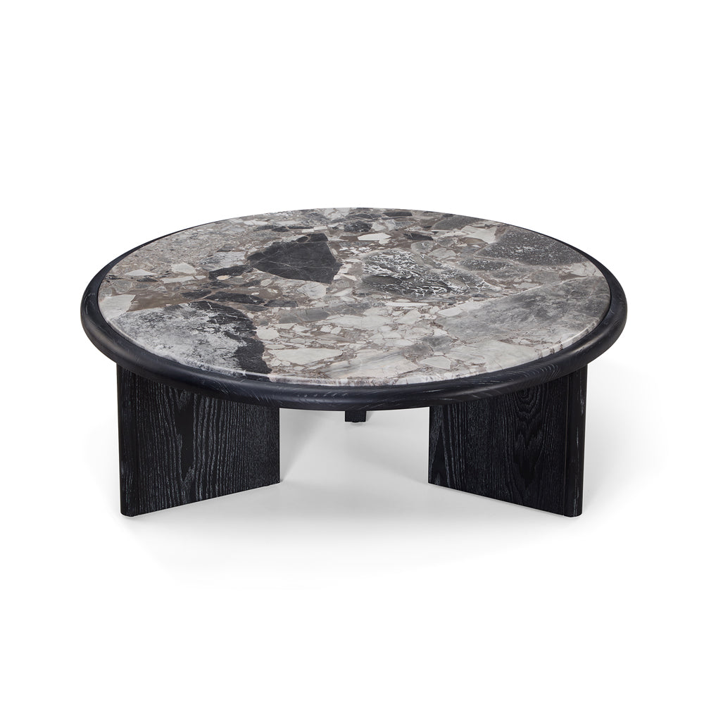 Product photograph of Liang Eimil Herman Coffee Table Oreo Grey Ebony Cerused from Olivia's