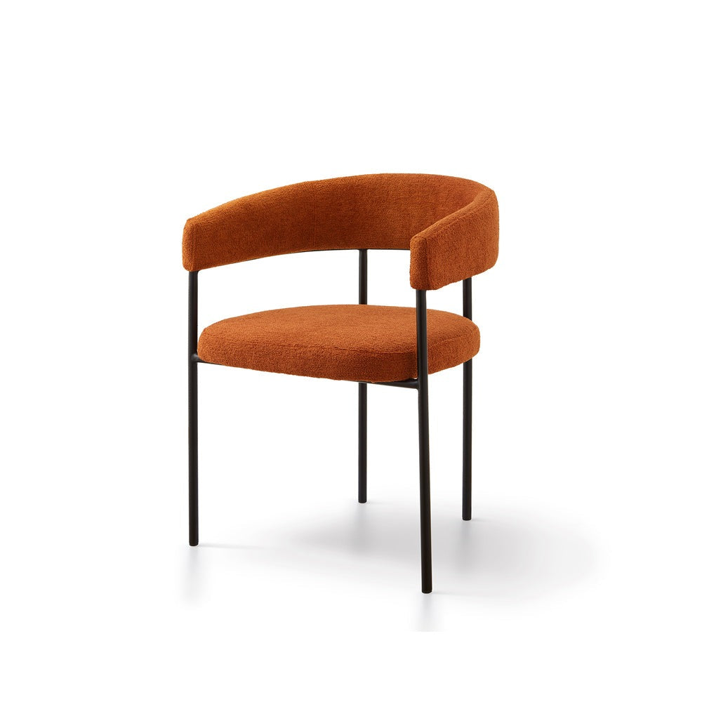 Product photograph of Liang Eimil Katania Dining Chair Lander Rust from Olivia's