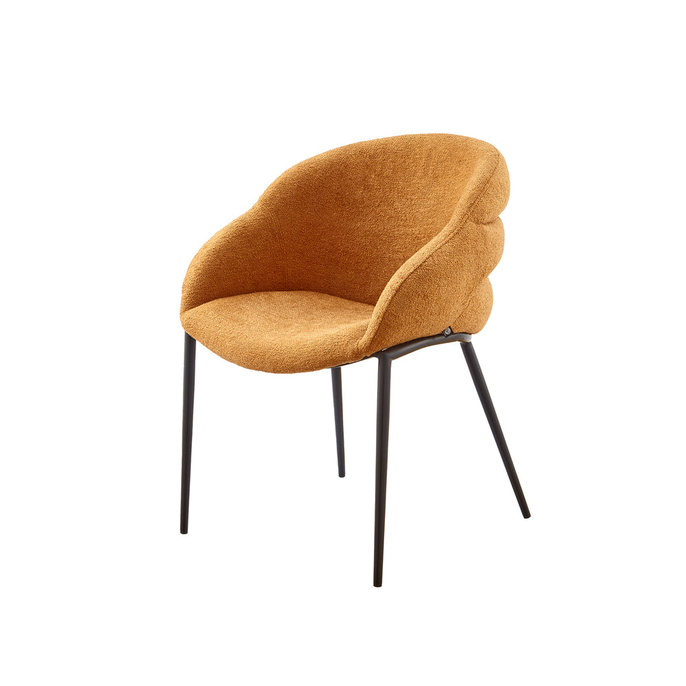 Product photograph of Liang Eimil Amber Dining Chair Lander Ochre from Olivia's