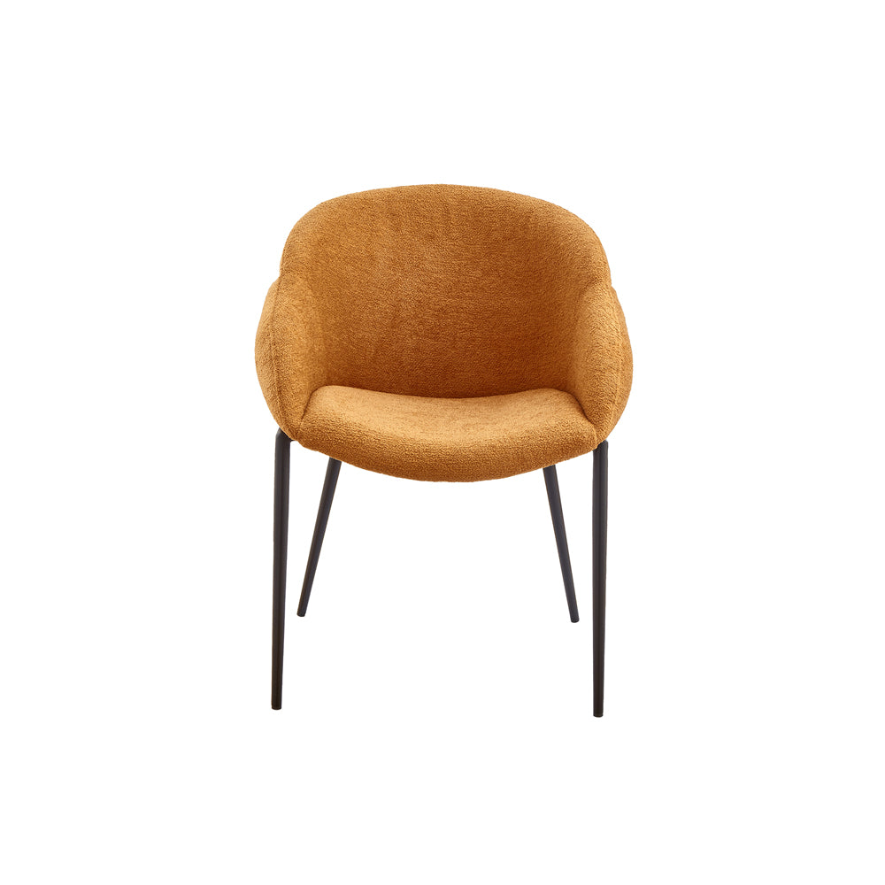 Product photograph of Liang Eimil Amber Dining Chair Lander Ochre from Olivia's.