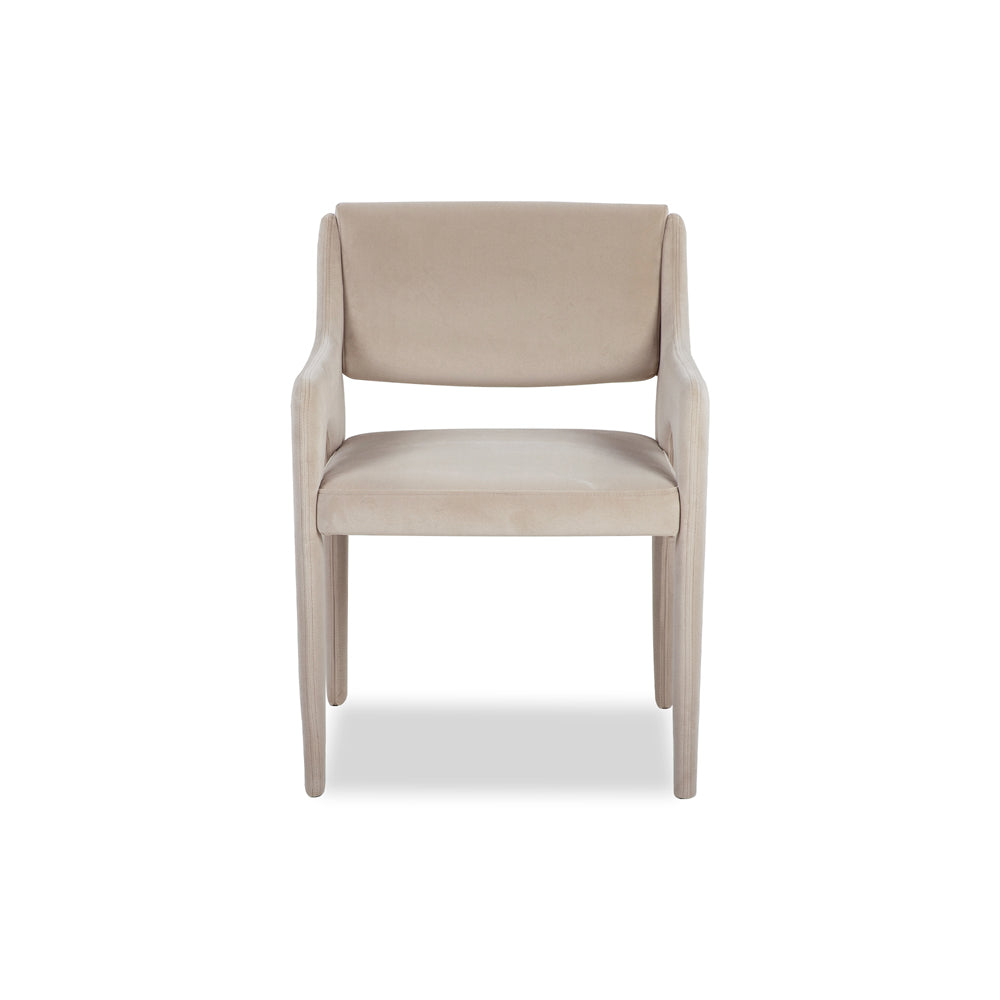 Product photograph of Liang Eimil Godard Dining Chair Kaster Ii Pebble from Olivia's.