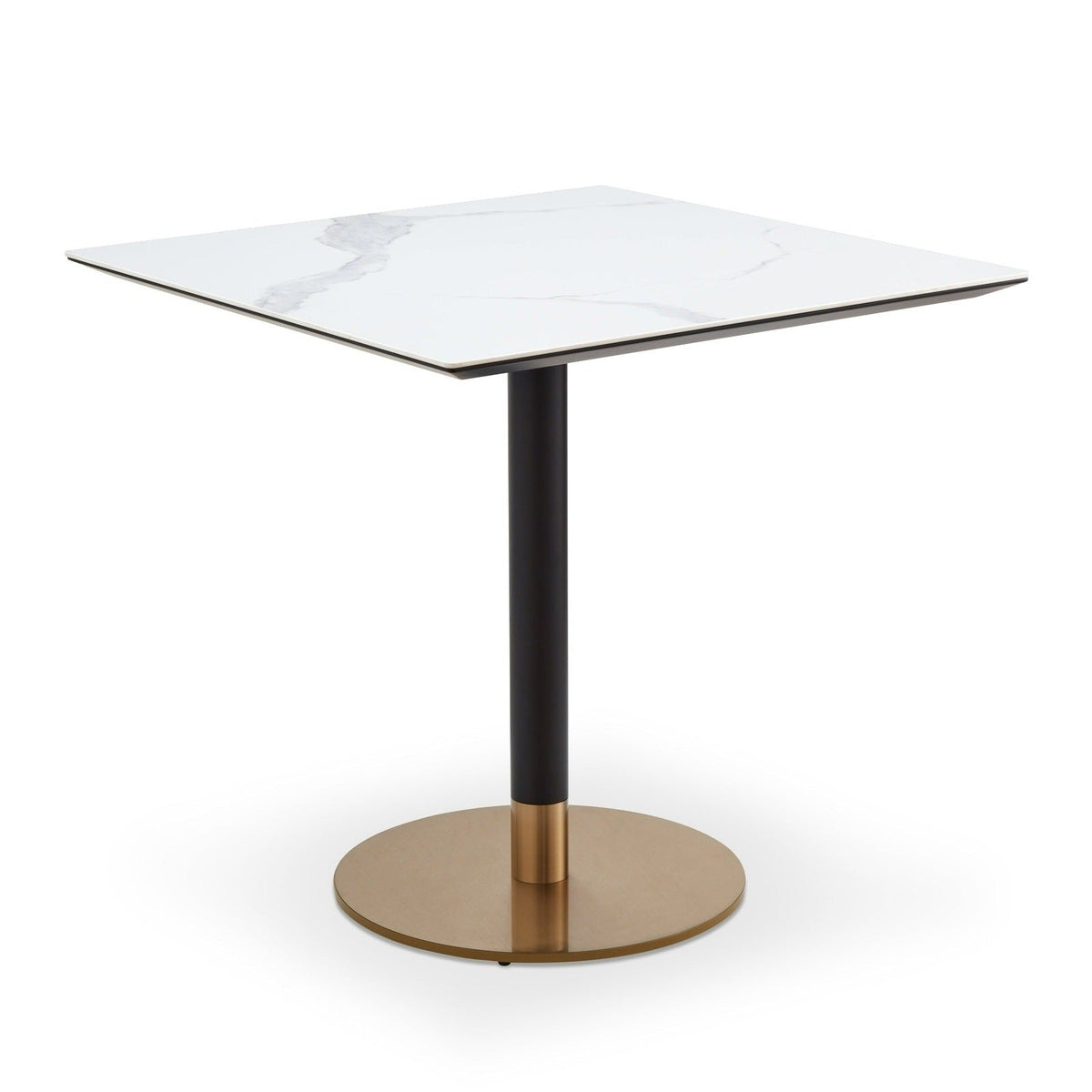 Product photograph of Liang Eimil Theodore Dining Table In White from Olivia's