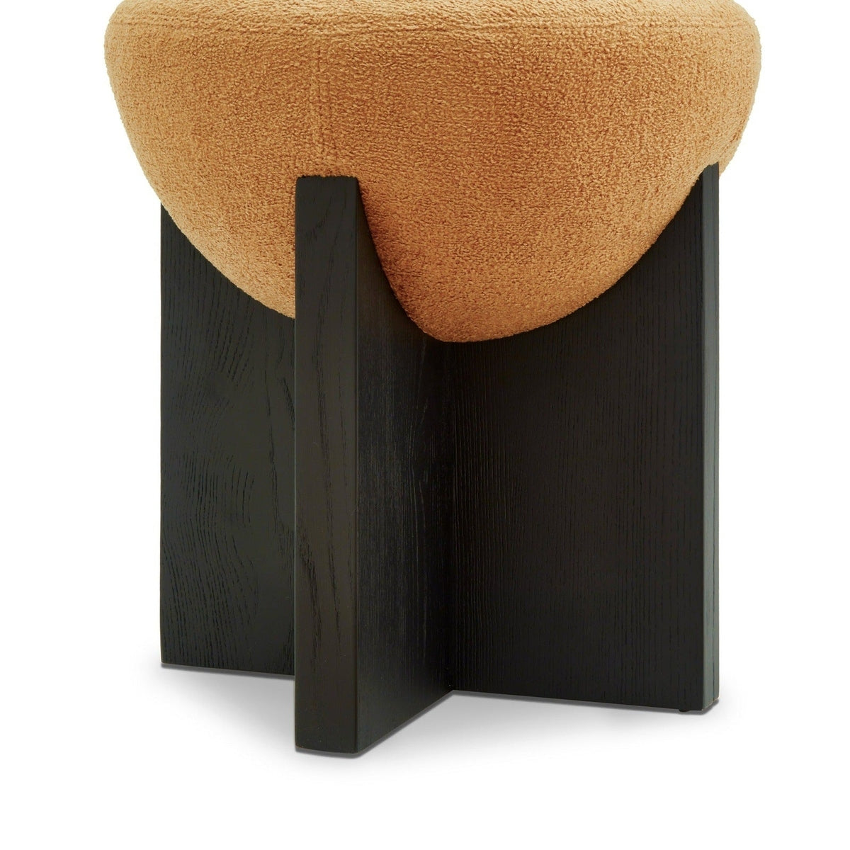 Product photograph of Liang Eimil Larson Ottoman In Lander Ochre from Olivia's.