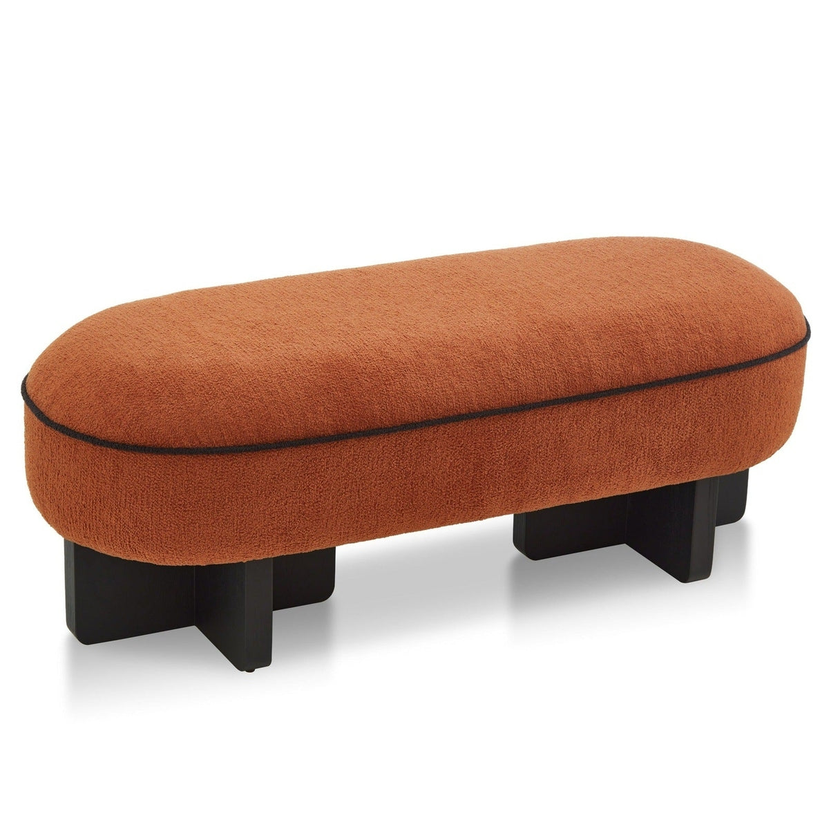Product photograph of Liang Eimil Larson Long Bench In Lander Rust from Olivia's