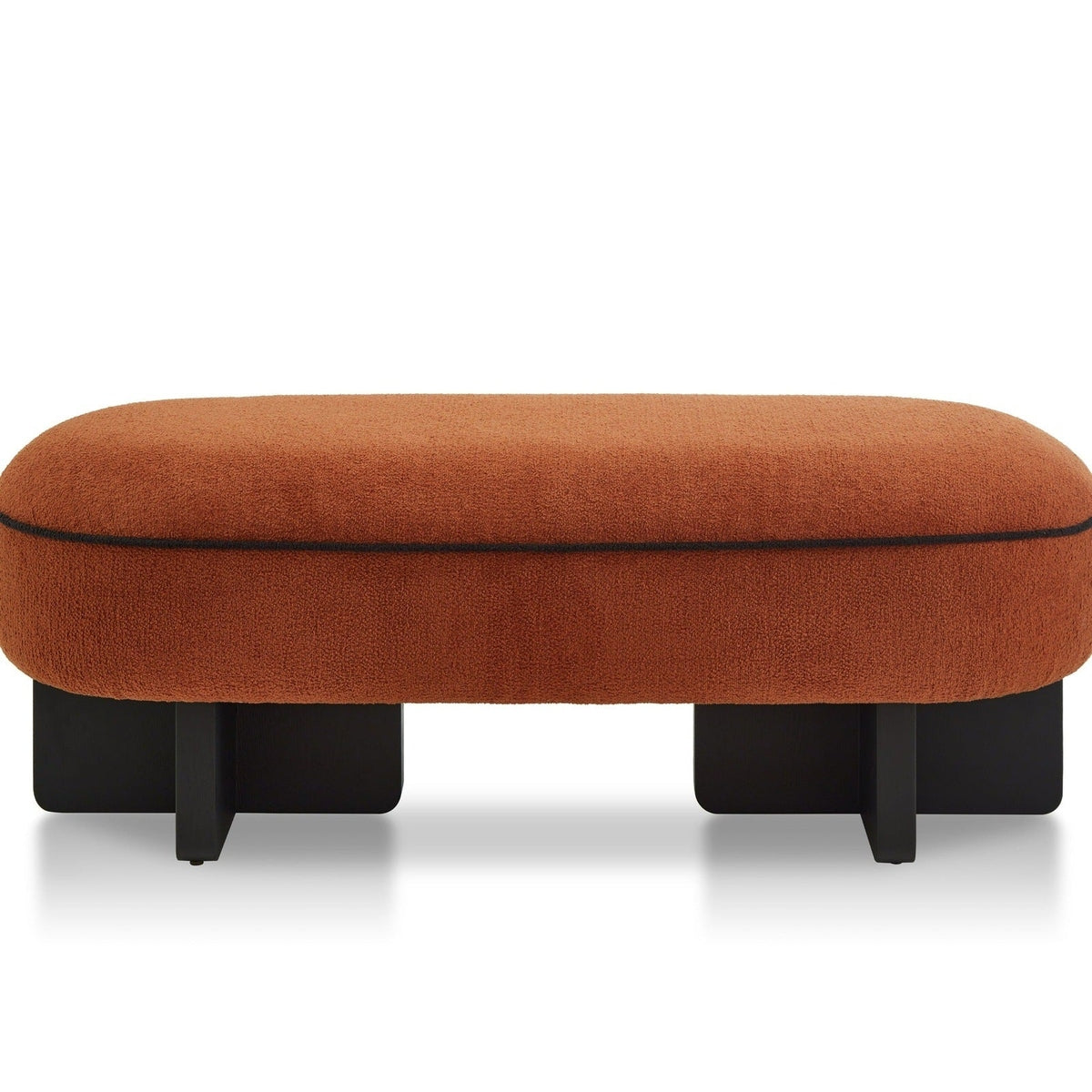 Product photograph of Liang Eimil Larson Long Bench In Lander Rust from Olivia's.