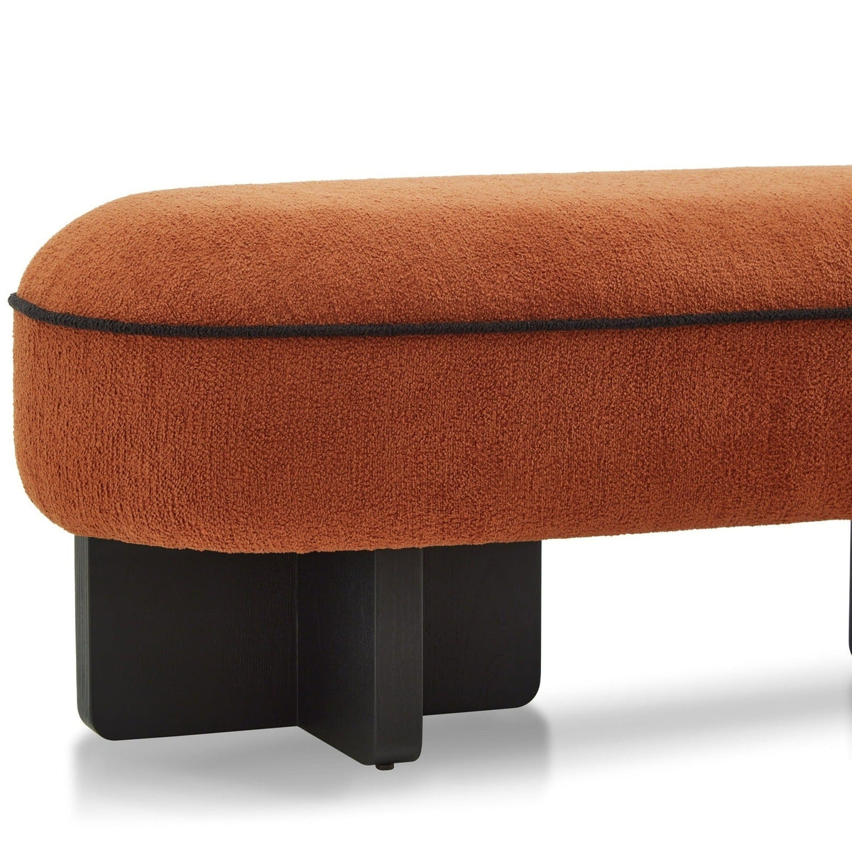 Product photograph of Liang Eimil Larson Long Bench In Lander Rust from Olivia's.